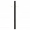SOLUS 7 ft. Bronze Outdoor Direct Burial Lamp Post with Cross Arm and Grounded Convenience Outlet, 7-C-BZ 1 SOLUS 7 ft. Bronze Outdoor Direct Burial Lamp Post with Cross Arm and Grounded Convenience Outlet, 7-C-BZ -Cheap SOLUS Store 1752417