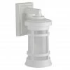SOLUS White LED Round Composite Outdoor Wall Lantern Sconce, 3,000K, SPC50SF-LE26W-WH -Cheap SOLUS Store 1752455