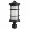 SOLUS Round Decorative Composite Post Top Light, 3,000K, Black, SPC50TF-LE26W-BK 2 SOLUS Round Decorative Composite Post Top Light, 3,000K, Black, SPC50TF-LE26W-BK -Cheap SOLUS Store 1752459