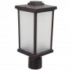 SOLUS Square Decorative Composite Post Top Light, 4,000K, Bronze, SPC51TF-LE26C-BZ -Cheap SOLUS Store 1752475