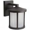 SOLUS Bronze LED Round Composite Outdoor Wall Lantern Sconce, 4,000K, SPC52VF-LE26C-BZ -Cheap SOLUS Store 1752493