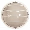SOLUS Bulkhead 1-Light White LED Outdoor Wall Mount Sconce with Durable Frosted Polycarbonate Lens, 3,000K, SP761WF-LE26W-W -Cheap SOLUS Store 1752512