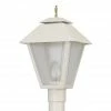 SOLUS White Colonial Style 1-Light Post Mount Walkway Light, 4,000K, SPC109F-LE26C, SPC109F-LE26C 2 SOLUS White Colonial Style 1-Light Post Mount Walkway Light, 4,000K, SPC109F-LE26C, SPC109F-LE26C -Cheap SOLUS Store 1752527