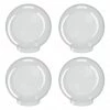 SOLUS Clear Smooth Acrylic 6 in. Diameter Globes with 3.24 in. Outside Diameter Screw Neck - 4 pk., S20006-CL-3S-4P -Cheap SOLUS Store 1859033