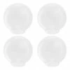 SOLUS VC Frost Smooth LD Acrylic 6 in. Diameter Globes with 3.24 in. Outside Diameter Screw Neck - 4 pk., S20006-LD-3S-4P -Cheap SOLUS Store 1859034