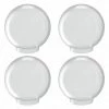 SOLUS White Smooth Acrylic 6 in. Diameter Globes with 3.24 in. Outside Diameter Screw Neck - 4 pk., S20006-WH-3S-4P -Cheap SOLUS Store 1859035