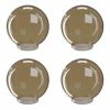 SOLUS Smoke Smooth Acrylic 6 in. Diameter Globes with 3.24 in. Outside Diameter Screw Neck - 4 pk., S20006-SM-3S-4P -Cheap SOLUS Store 1859037