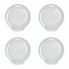 SOLUS Clear Smooth Acrylic 6 in. Diameter Globes with 3.14 in. Outside Diameter Fitter Neck - 4 pk., S20006-CL-3F-4P -Cheap SOLUS Store 1859039