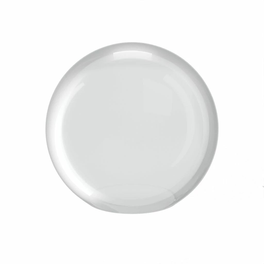 SOLUS White Smooth Acrylic 14 in. Diameter Globe with 5.25 in. Inner Diameter Neckless, S20014-WH-5N 3 SOLUS White Smooth Acrylic 14 in. Diameter Globe with 5.25 in. Inner Diameter Neckless, S20014-WH-5N