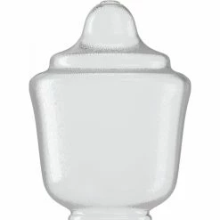 SOLUS Clear Polycarbonate Streetlamp Acorn 20.69 in. x 15.4 in. and 7.94 in. Outside Diameter Fitter Neck, S88060-CL-8F
