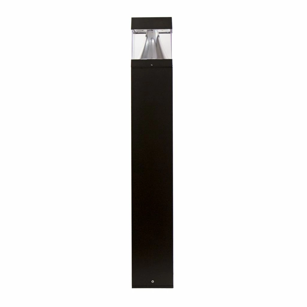 SOLUS Square Black LED Landscape Bollard Light, Exterior Surface Mounted Aluminum, 120-277V, 42 in. x 6.3 in., SC203BC-L22S-BK 2 SOLUS Square Black LED Landscape Bollard Light, Exterior Surface Mounted Aluminum, 120-277V, 42 in. x 6.3 in., SC203BC-L22S-BK