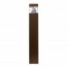 SOLUS Square Bronze LED Landscape Bollard Light, Exterior Surface Mounted Aluminum, 120-277V, 42 in. x 6.3 in., SC203BC-L22S-BZ -Cheap SOLUS Store 1860991