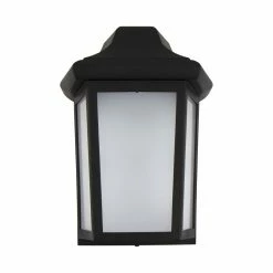 SOLUS Sedona Wall Mount Outdoor Sconce with 120V 50/60 Hz A19/E26 4000K LED Lamp, 12.25 in. x 8.25 in.