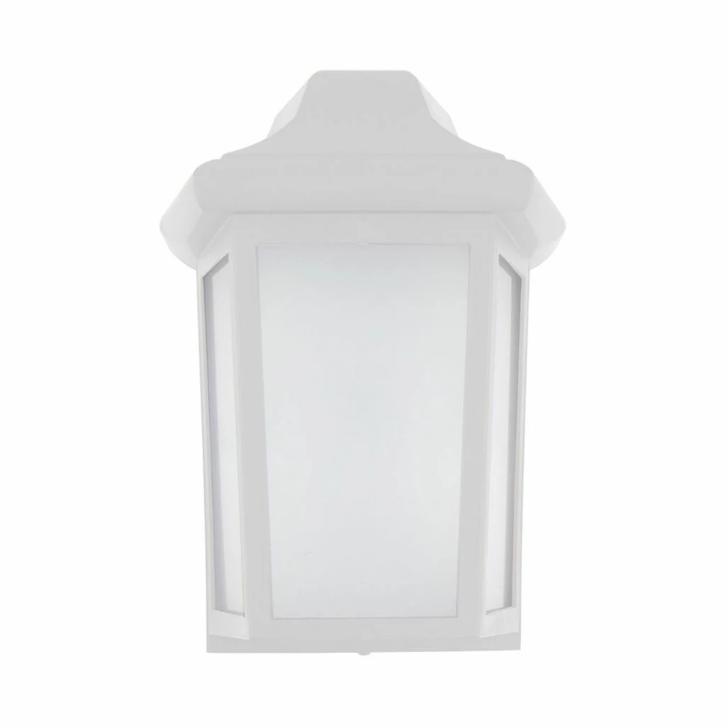 SOLUS Sedona Wall Mount Outdoor Sconce with 120V, 50/60 Hz A19/E26 3000K LED Lamp, 12.25 in. x 8.25 in., White 3 SOLUS Sedona Wall Mount Outdoor Sconce with 120V, 50/60 Hz A19/E26 3000K LED Lamp, 12.25 in. x 8.25 in., White