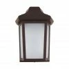 SOLUS Sedona Wall Mount Outdoor Sconce with 120V, 50/60 Hz A19/E26 3000K LED Lamp, 12.25 in. x 8.25 in., Bronze -Cheap SOLUS Store 1861003