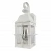 SOLUS Sedona Outdoor Wall Lantern Sconce. Durable Clear Acrylic Lens, 15 in. x 6.125 in., White, SPC241VC-WH 1 SOLUS Sedona Outdoor Wall Lantern Sconce. Durable Clear Acrylic Lens, 15 in. x 6.125 in., White, SPC241VC-WH -Cheap SOLUS Store 1861005