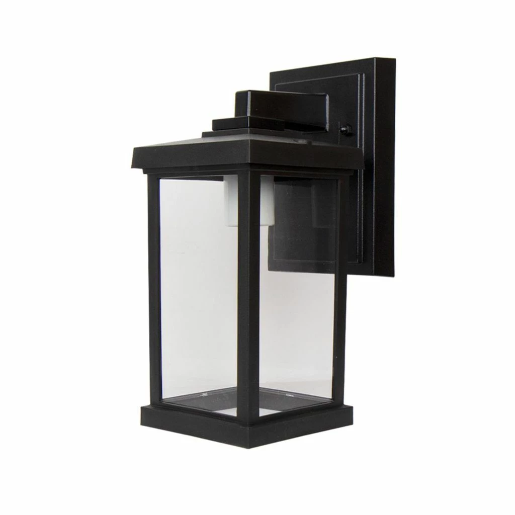 SOLUS Artisan Square Wall Mount Outdoor Light Fixture, 11.6 in. x 5 in., Black, SPC51SC-BK 3 SOLUS Artisan Square Wall Mount Outdoor Light Fixture, 11.6 in. x 5 in., Black, SPC51SC-BK
